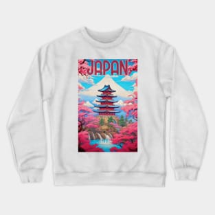 Japan Vintage Travel Crewneck Sweatshirt